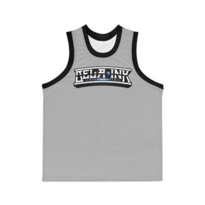Grey Unisex Basketball Jersey