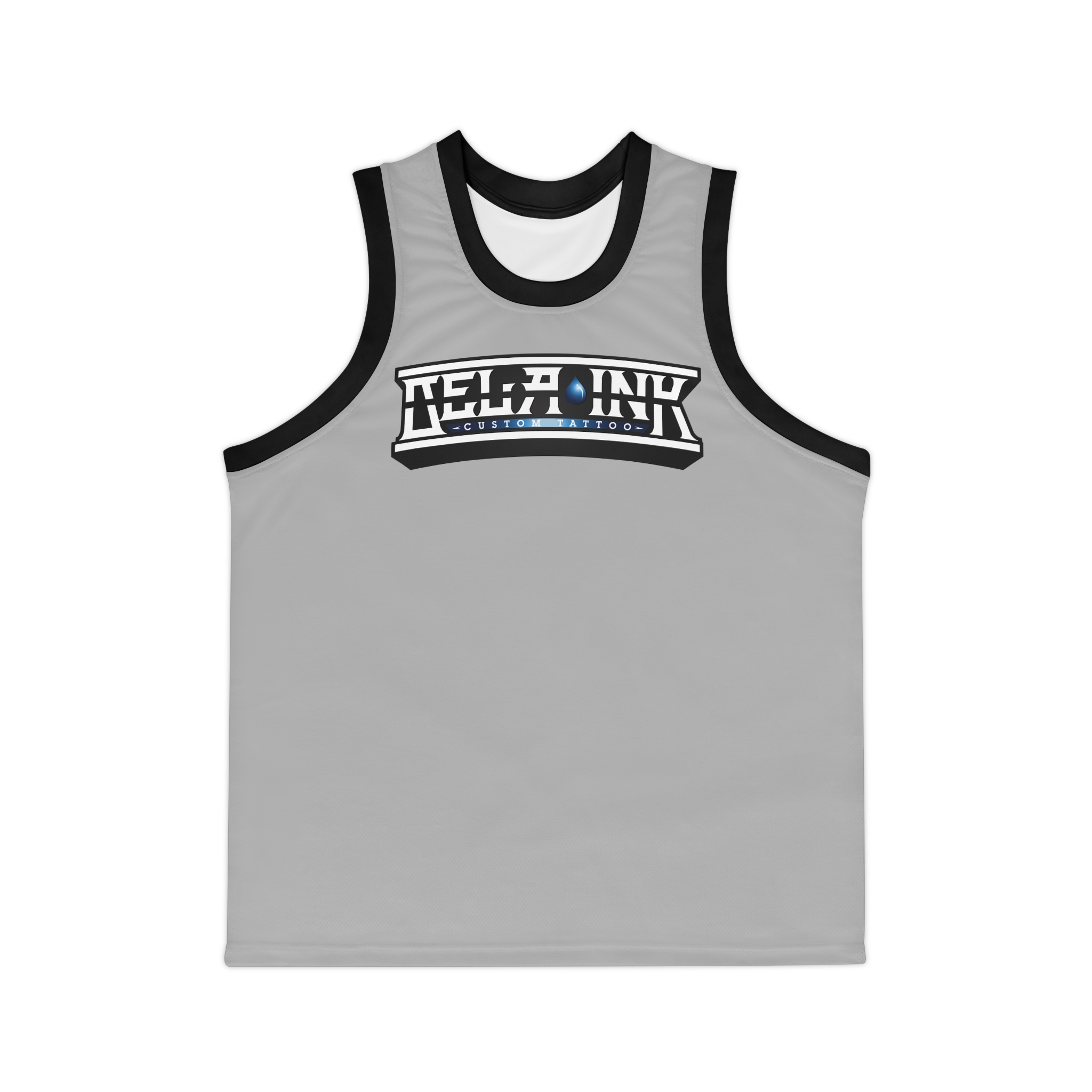 Grey Unisex Basketball Jersey