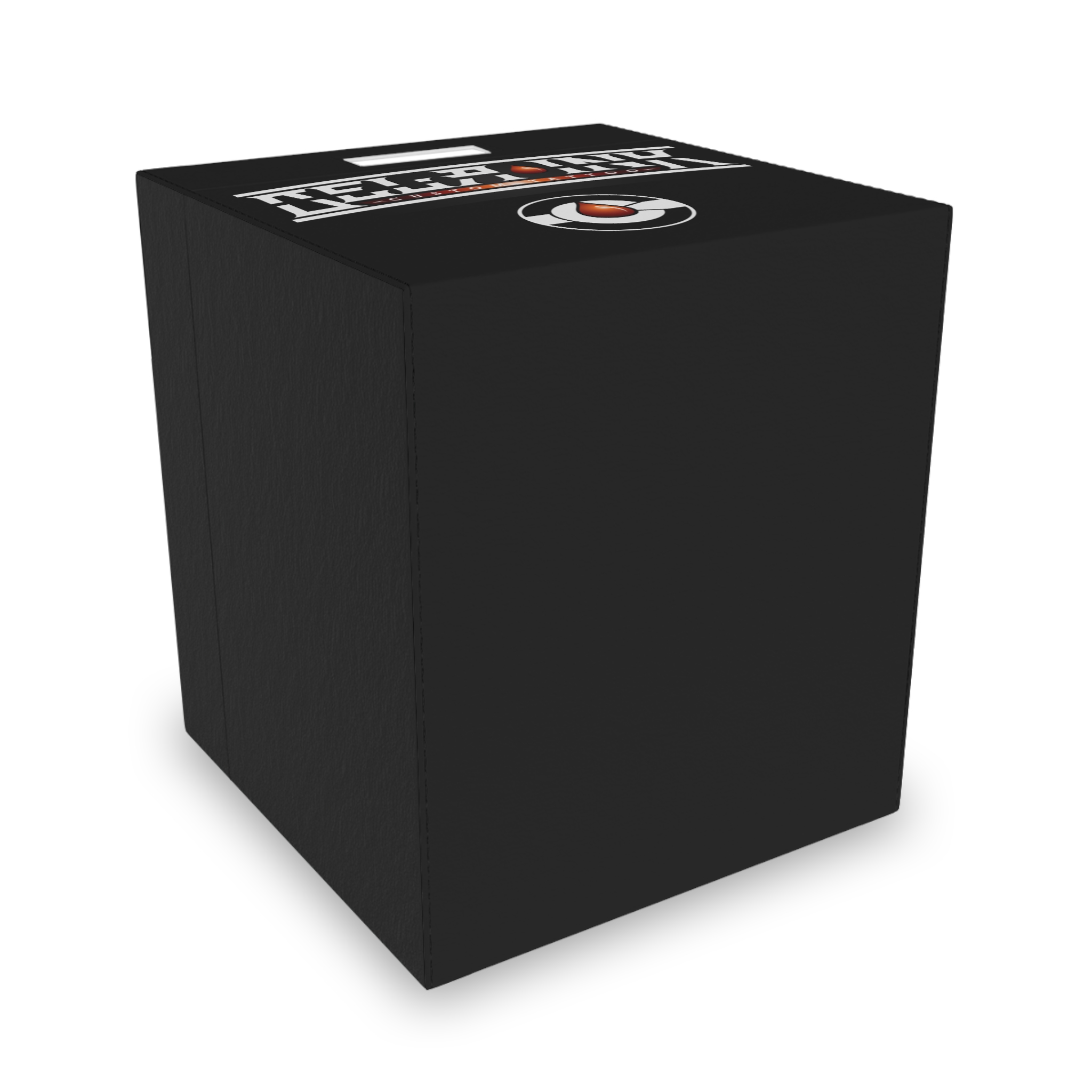 De La Ink Tattoo Logo Felt Storage Box | Foldable Organizer, Art Supply Bin - Image 3