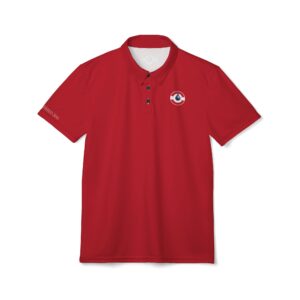 RED Wave Circle Logo Polo