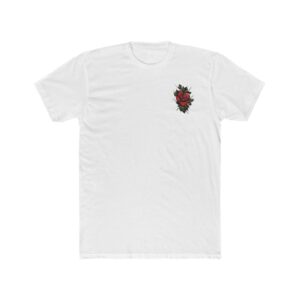 Rose Curved logo Unisex Cotton Crew Tee