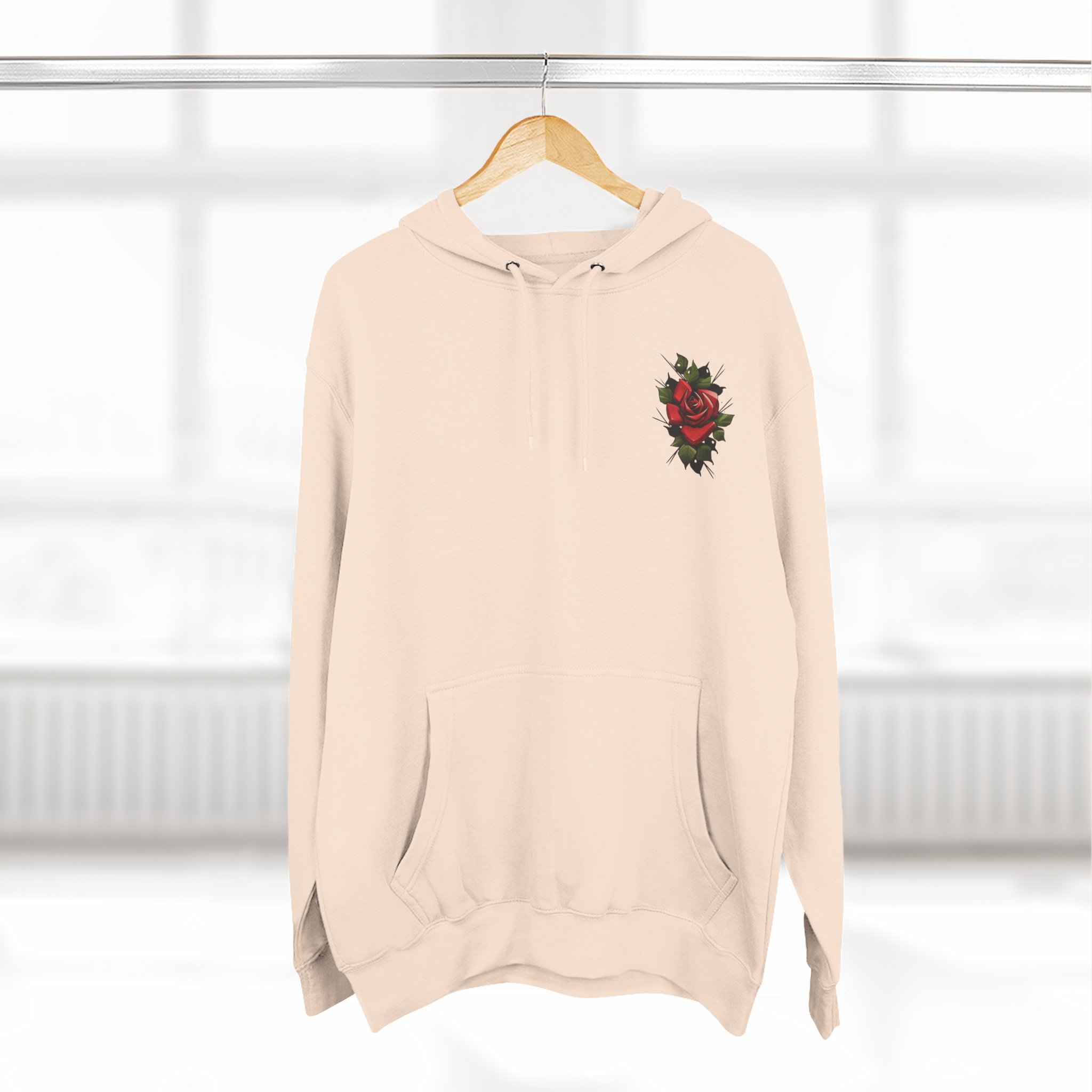 Rose Three-Panel Fleece Hoodie - Image 22