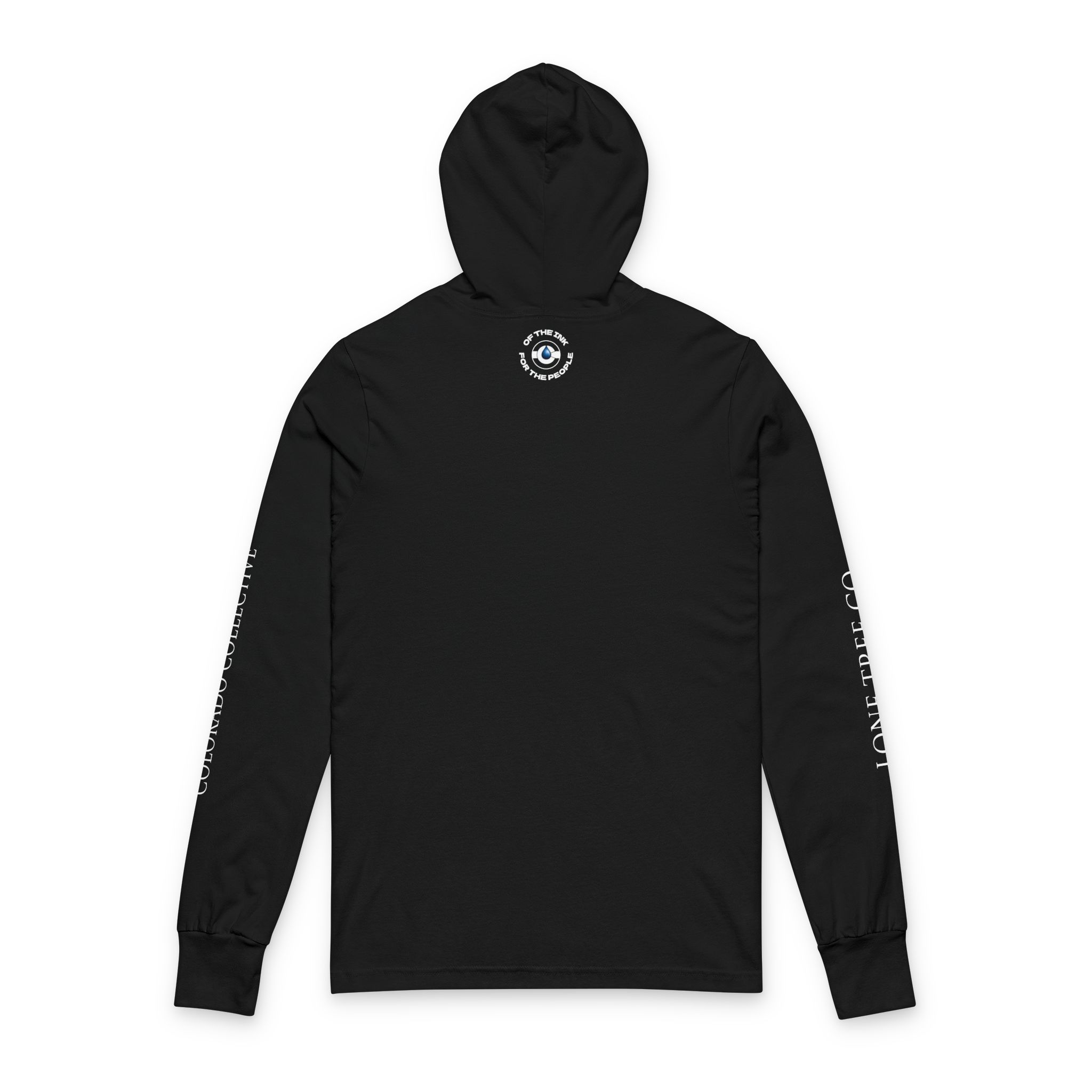 Unisex Hooded Long Sleeve Tee - Image 4