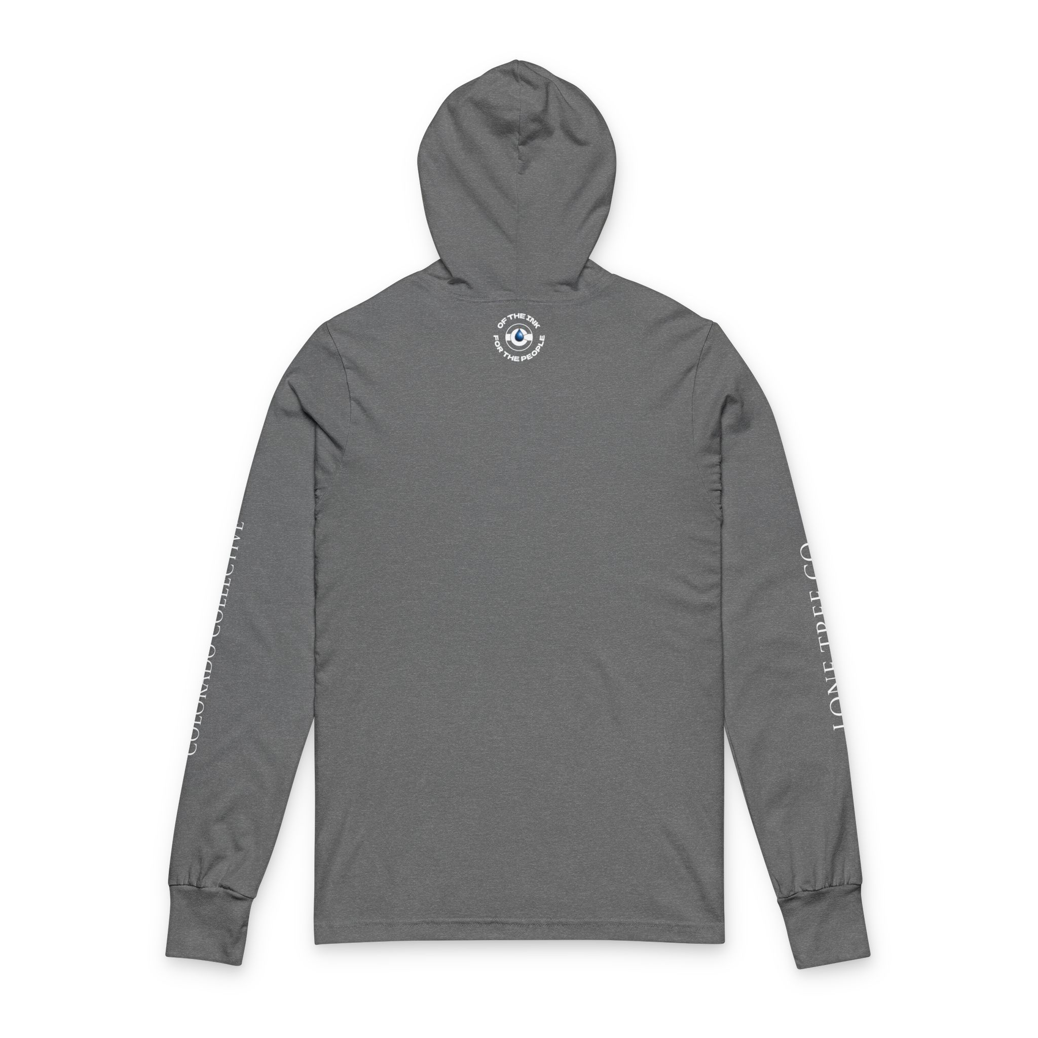 Unisex Hooded Long Sleeve Tee - Image 6