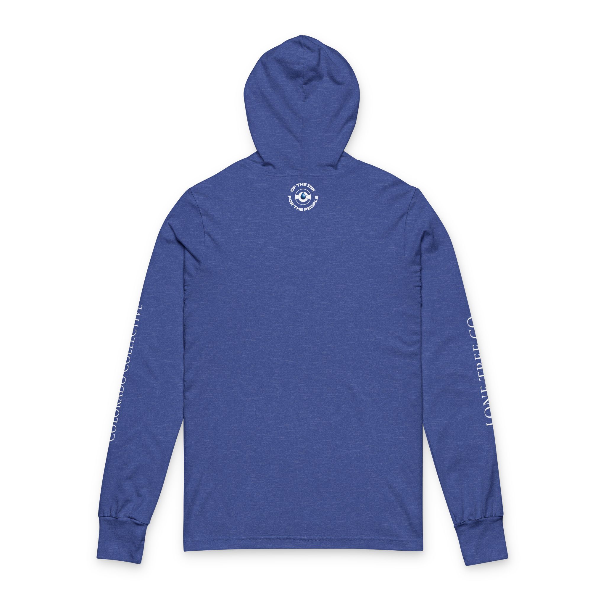 Unisex Hooded Long Sleeve Tee - Image 8