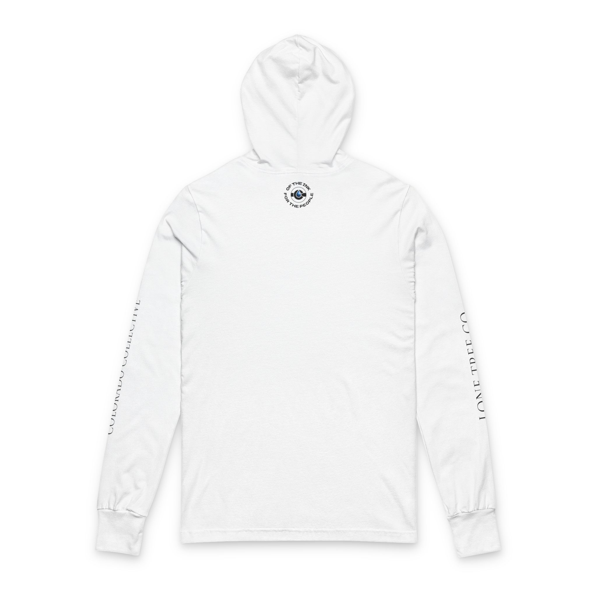 Unisex Hooded Long Sleeve Tee - Image 2