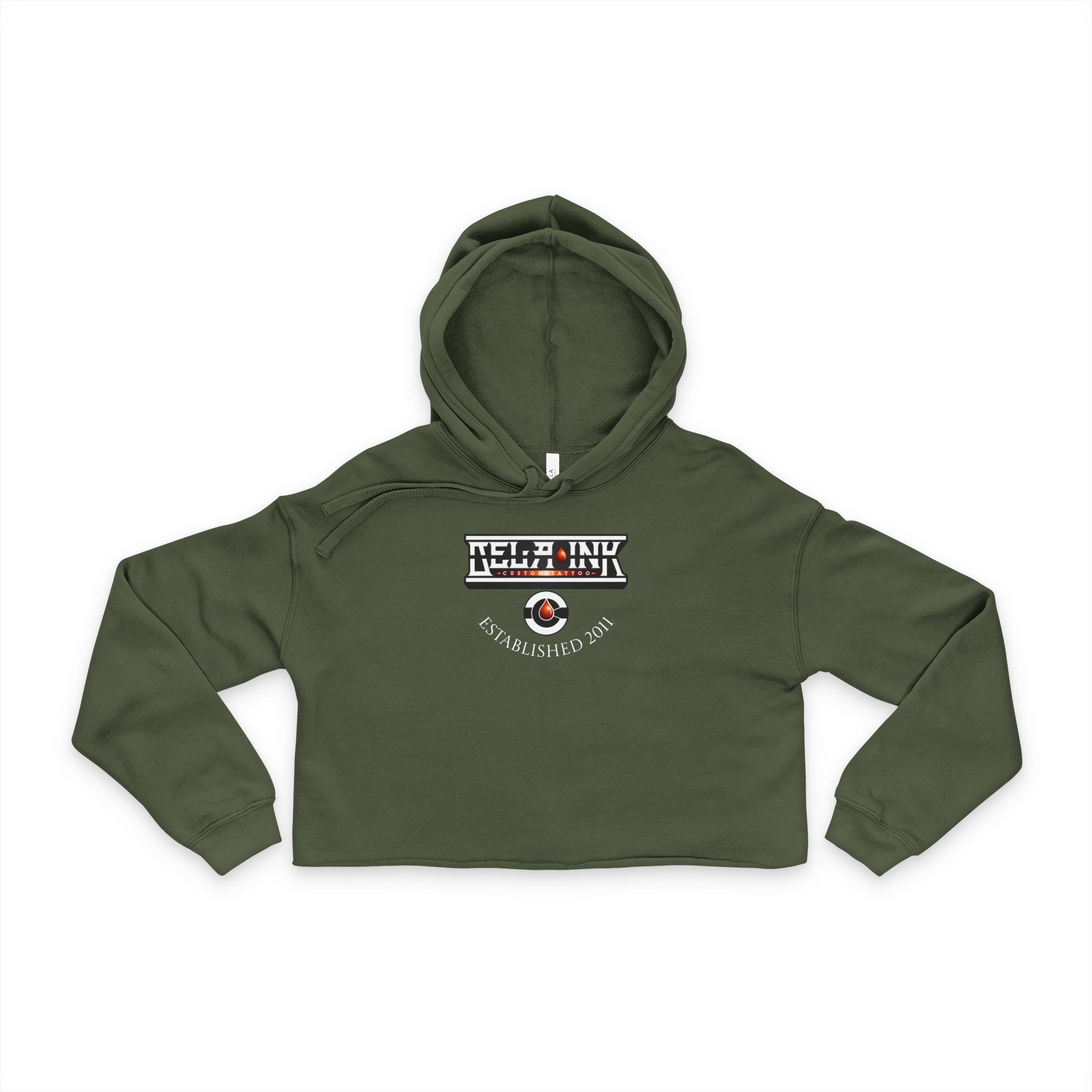 Women's Cropped Hoodie - Image 3