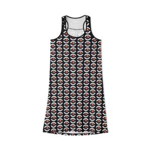 De La Ink all over Women's Racerback Dress