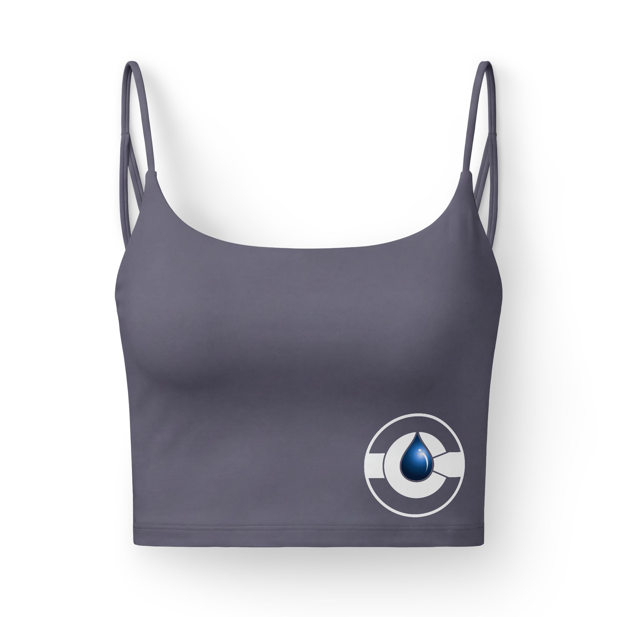 Luxe Crop Bra — 'Of the Ink' Tattoo-Inspired Black Bralette - Image 3