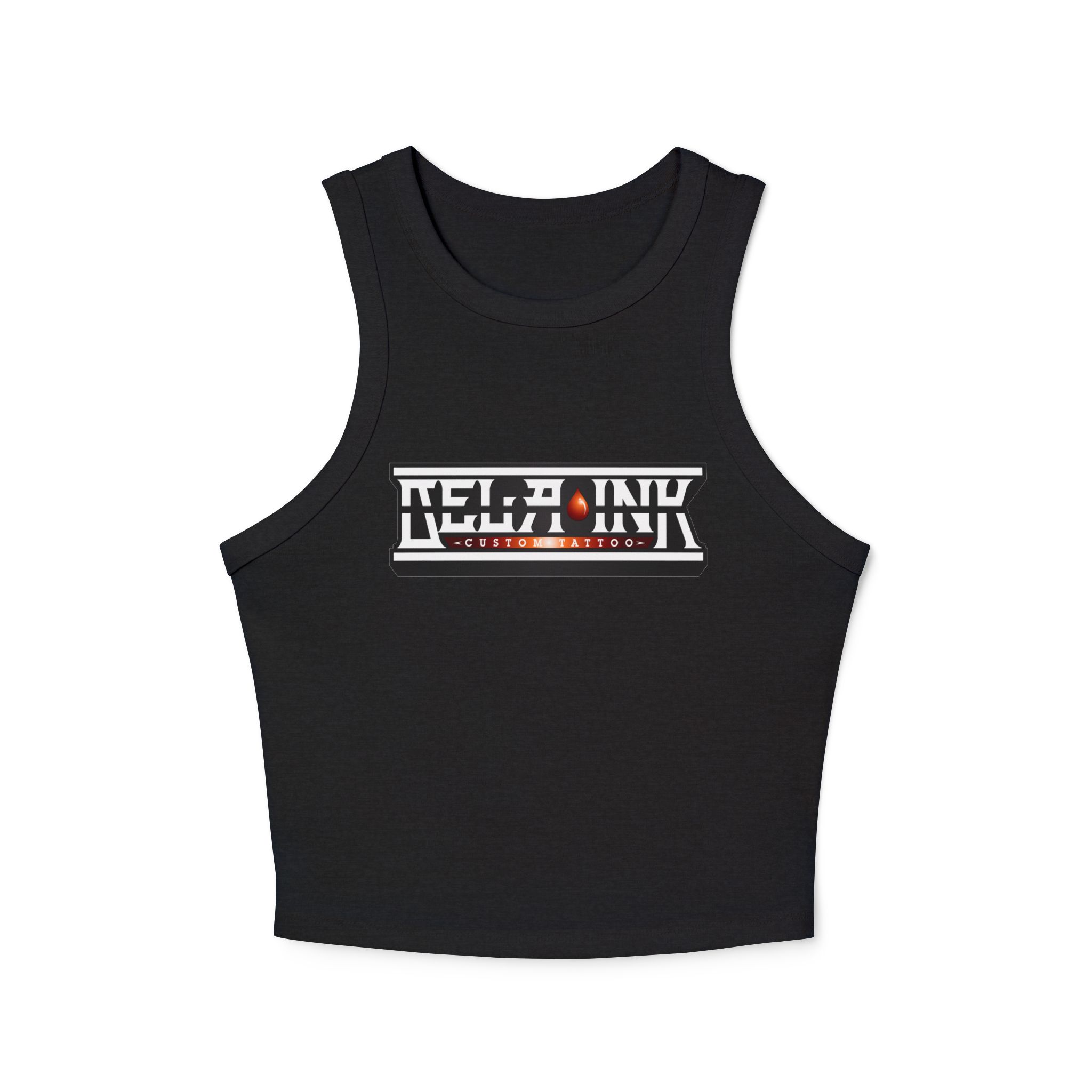 Women's Micro Rib Racer Tank Top - Image 5
