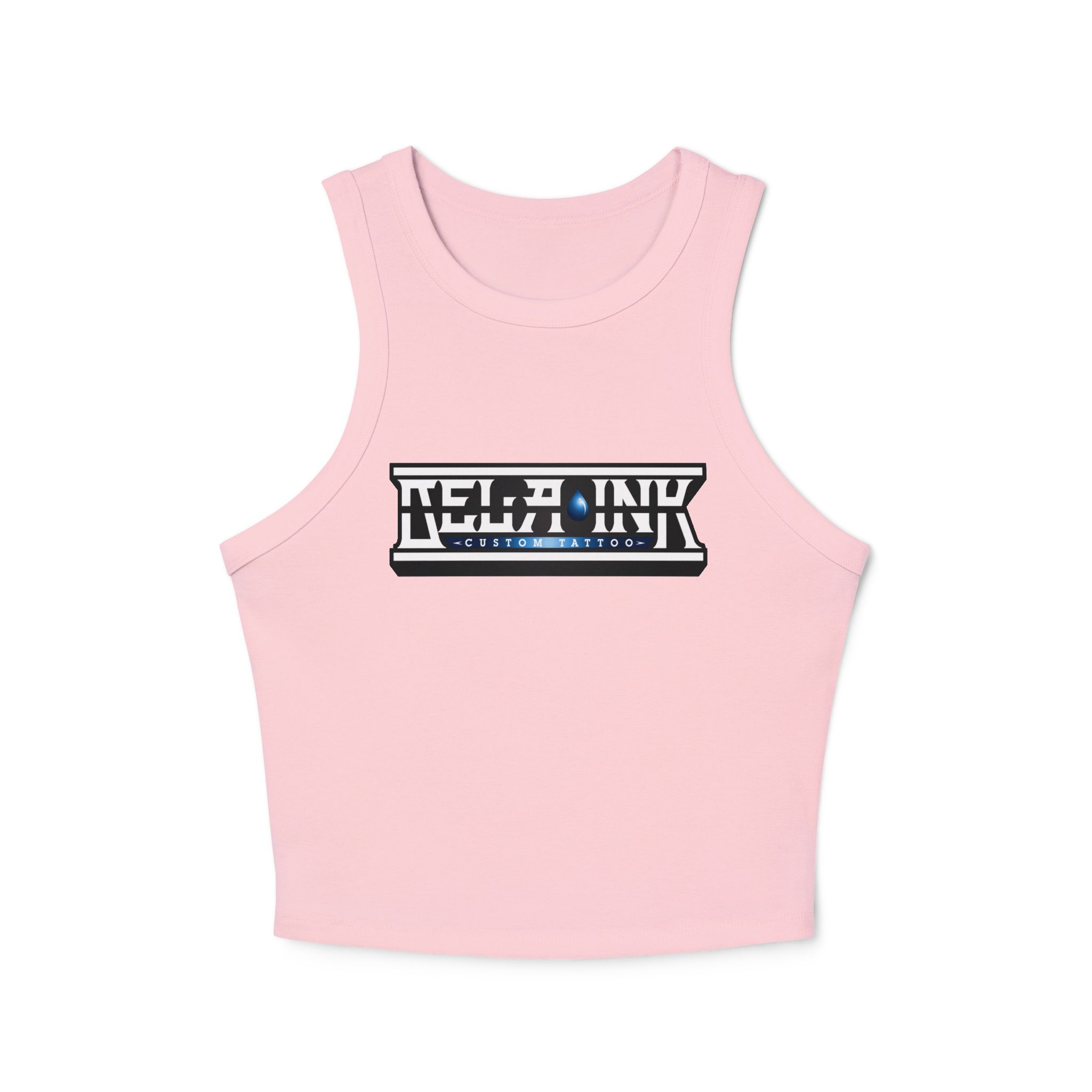 Women's Micro Rib Racer Tank Top - Image 17