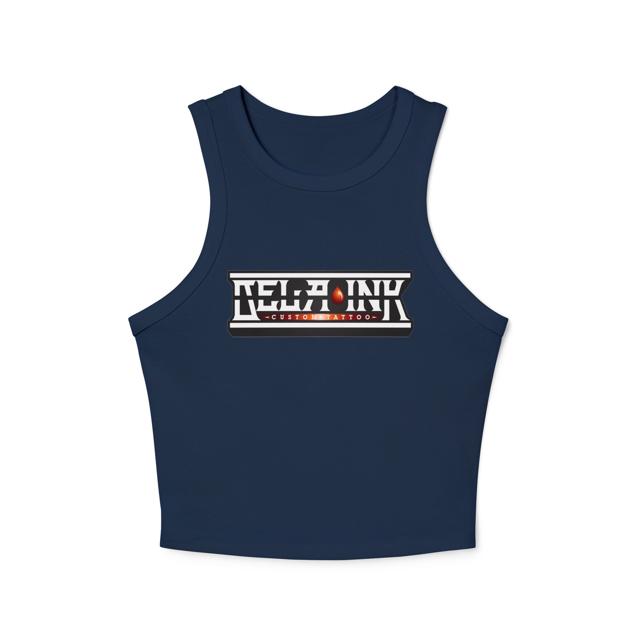 Women's Micro Rib Racer Tank Top - Image 13