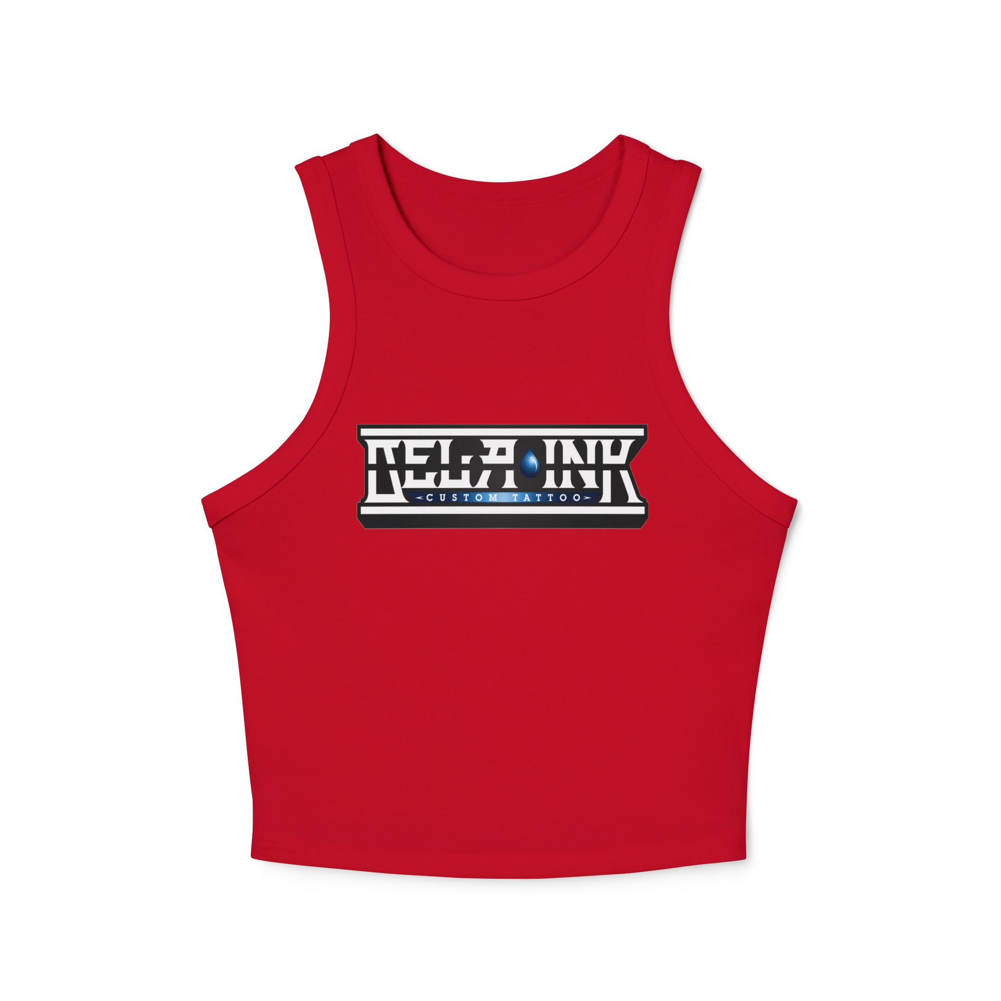 Women's Micro Rib Racer Tank Top - Image 21