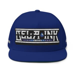 Flat Bill Cap (Embroidery)