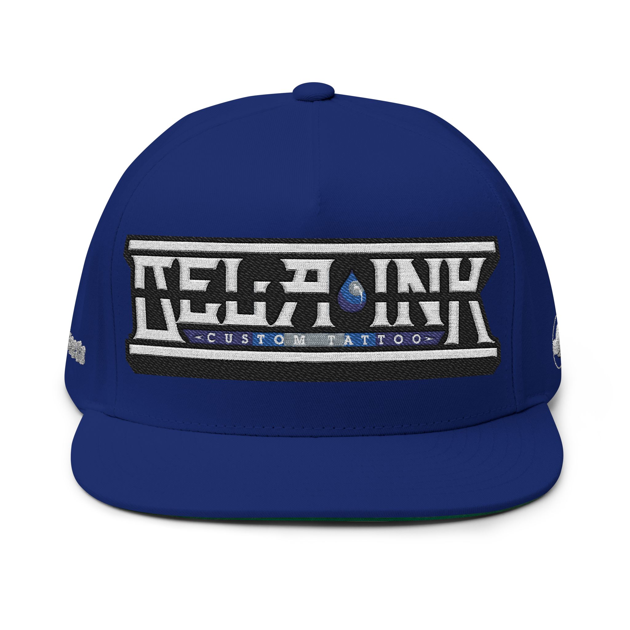 Flat Bill Cap (Embroidery)
